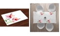 Ambesonne Watercolor Flower Place Mats, Set of 4